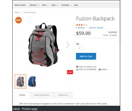 Product View Page