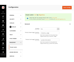 Configuration - Admin
