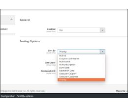 Configuration - Sort By options