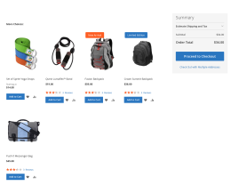 Labels on Cross-sell Products