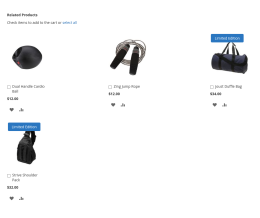 Labels on Related Products