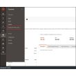 Backend - tabs menu